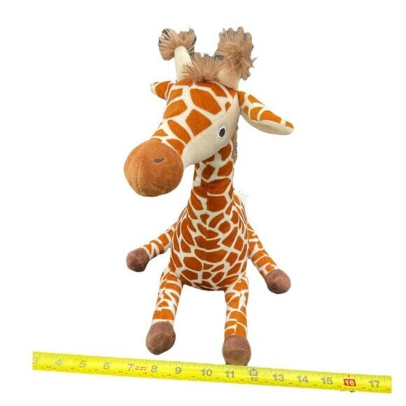 Kohls Cares Giraffe Plush Stuffed Animal Toy 13" Sitting Soft Polyester For Kids - Picture 10 of 10